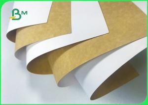 China 100% Safe 250gsm 325gsm Coated Kraft Paper Board For Dry Food Packaging on sale