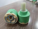 High quality 40mm flat idling double seal ceramic faucet valve ceramic cartridge