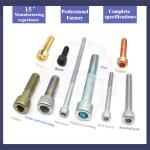 Steel Hex Socket Head Allen Bolt M8 x 45 DIN 912 10.9/12.9 Grade for General
