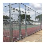 Galvanized Diamond Hole Chain Link Fence Design for 50*50mm Openings and Metal
