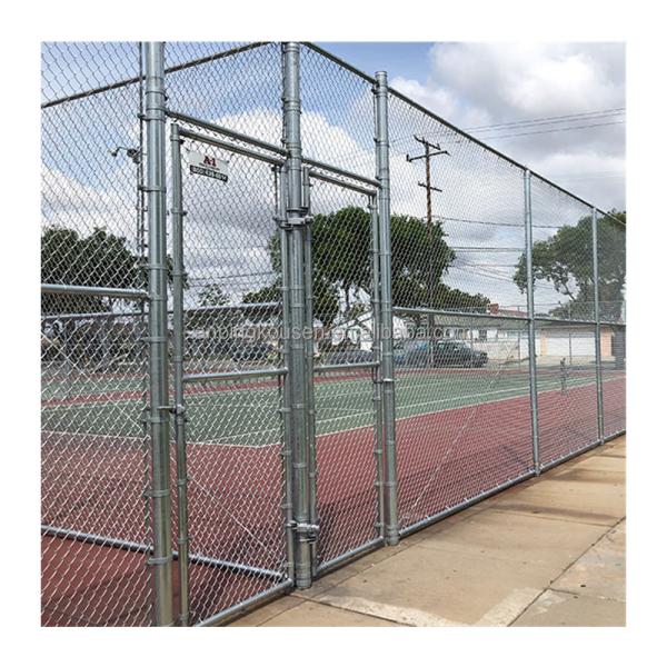 Modern Stylish 6ft x 10ft Hot Dipped Galvanized Steel 9 Gauge Chain Link Fence