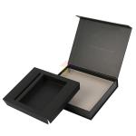Display Custom Logo Magnetic Closure Paper Gift Leather Notebook With Box And
