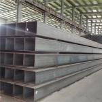Hollow Section ERW Carbon Black Steel Pipe Metal Q235 Square Tube 6M - 12M