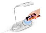 OEM ODM Fast 10W wireless charger desk lamp Rotation Touch Control