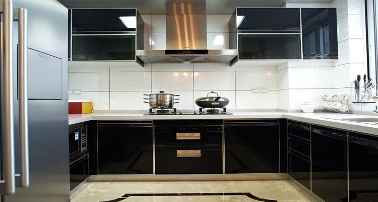18mm high gloss kitchen cabinet mdf boards/acrylic mdf boards with red soildcolor