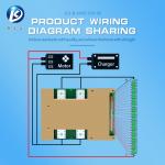 KLS Startup Power BMS for Car Start Battery: Li-ion 21S - 24S, 80A - 100A