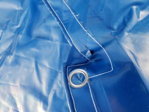 Wholesale Tear Resistant Waterproof Tarpaulin Covers , PVC Top Open Container Cover from china suppliers