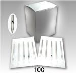 316L Surgical Stainless Steel Piercing Needle 100pcs/box sterilized by E. O. Gas