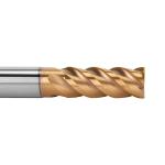 High Wear Resistant HRC65 45 Spiral Angle Tungsten Carbide Milling Cutter