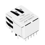 LPJ0284GDNL 10/100 Base-T PoE Modular Jack RJ45 Female Connector
