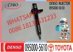Denso Common Rail 095000-5610 Diesel Injector For Denso 23670-0R160 23670-0R010