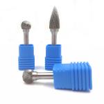 Extremely Hard Aluminum Cut Carbide Burrs / Aluminium Die Grinder Bit