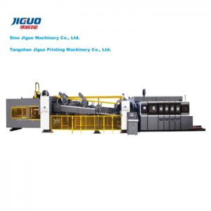 Wholesale Fully Automatic Corrugated Box Printing Folding Gluer High Speed from china suppliers