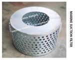 Copper suction filter for ballast tank B125H CB*623-80, copper suction filter