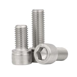 Wholesale Black Finish 304 Stainless Steel Cup Head Socket Screw DIN912 Cylindrical Head Socket Bolt from china suppliers