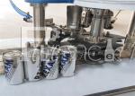 2300CPH Single Head Automatic liquid / solid Can Sealing Machine