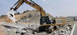 Banana Type Skid Loader Concrete Breaker 45 Tone Rock Breaker Hammer