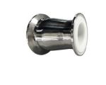 Forged 3mm Thickness PTFE Lined Pipe Fittings Sanitary Hose Clamp