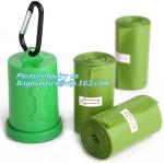 eco-friendly & recycle compostable pet poop bag, epi compostable hdpe dog waste
