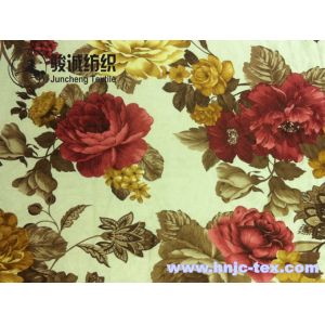 Hot sell anti pilling paper printing velvet fabric for apparel with various
