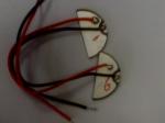 PZT Ceramics 20/1.2 Piezoelectric Ceramic Discs Pzt 5 Heat Resistance