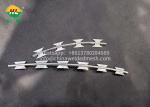 Ribbon Style 450mm Coil Diameter Straight Line Concertina Razor Wire For