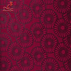 Wholesale Fashion Wine Lace Fabric High Quality Red Lace Fabric For Garment from china suppliers
