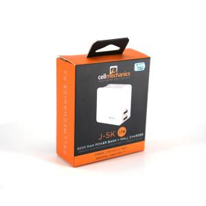 Wholesale Hot Stamping Tempered Glass Packing Box Power Bank Packaging Printing With Hanger 82mm*46mm*97mm from china suppliers