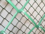 PVC coated sports field chain wire fence ,chain mesh fence