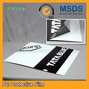 Wholesale Custom Thickness LDPE Protective Films For Corrugated Aluminum Sheet from china suppliers