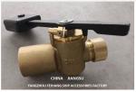 Fuel tank sounding self-closing valve FH-DN50 CB/T3778-99 Material-bronze with