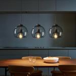 Nordic LED Pendant Lamp E27 Black Chandelier For Living Room Dining Room Kitchen