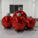 Giant Xmas Inflatable Christmas Ball Ornaments Mirror Ball Hanging inflatable