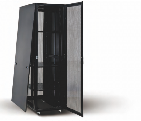 Custom 42u 19inch black standing it network data server rack 603 Rack Cabinets