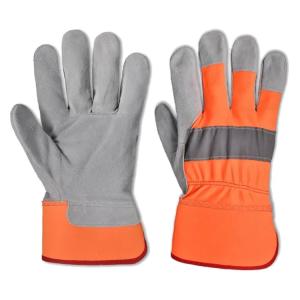 Wholesale Leather Working Thermal Driver Gloves EN388 White Sheepskin Safety For Work from china suppliers
