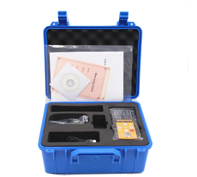 600mm Ultrasonic NDT Thickness Gauge JT160 LED Backlight Two Point Calibrations
