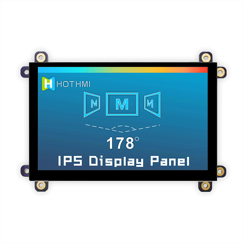 5V IPS 5 Inch HI LCD Display Durable 800x480 Pixels TFT-050T61SVHDVUSDC