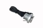 LED Anti Glare Downlight 1W IP65 Waterproof Aluminium DC12V Cutout 25mm LED