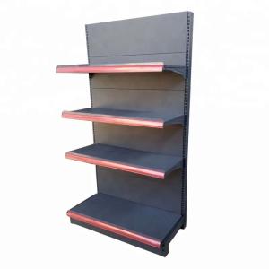 Wholesale Store Retail Display Racks Supermarket Equipment Supermarket Shelves Frosted Gray from china suppliers