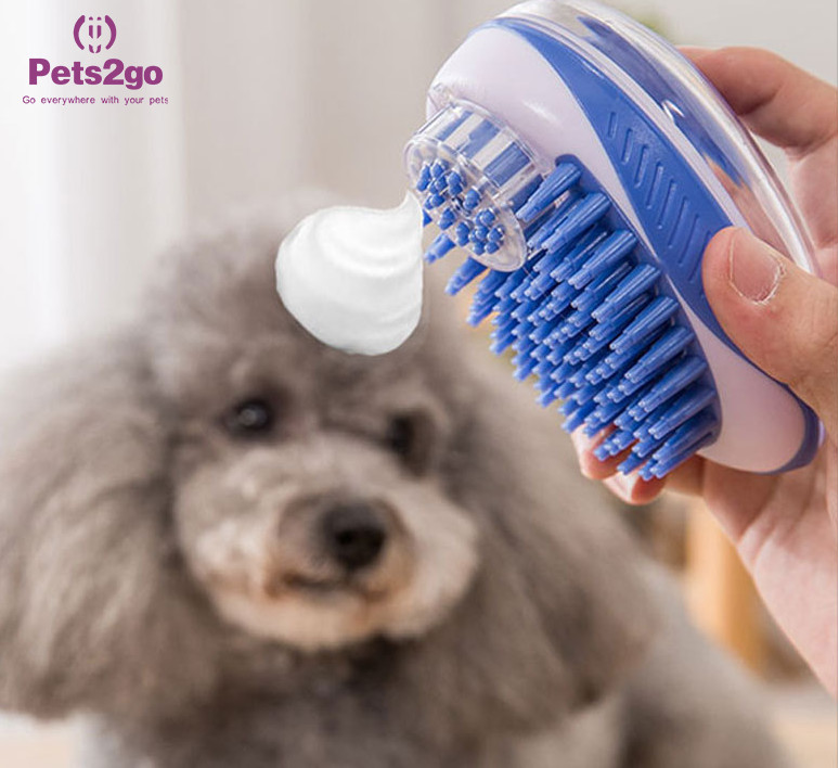 11*7.5*6CM Brush Pet Bathing Tool For Cat Cleaning