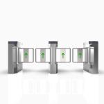 Dust Proof Train Station Turnstiles SUS304 Card Access Turnstile ISO 9001