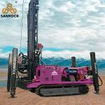 Water Well Drilling Rig Machine 400m Depth Crawler Hydraulic Water Drilling Rigs