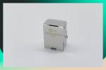 125vac SGS UL RJ45 Modular Jack 8 Pin Phosphor Bronze Material