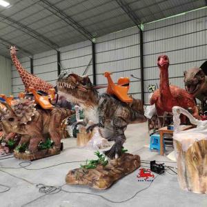 Wholesale Animatronic T Rex Dinosaur Ride Sunproof Waterproof Artificial Dinosaur from china suppliers