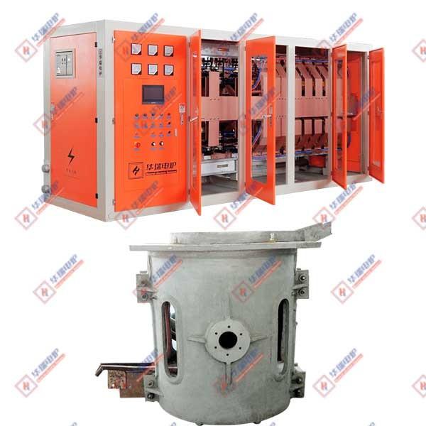 High Durability Aluminum Shell Induction Furnace For Copper Melting Safety