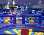 Giant Bouncy Indoor Inflatable Obstacle Course Juego Jockey / Blow Up Amusement