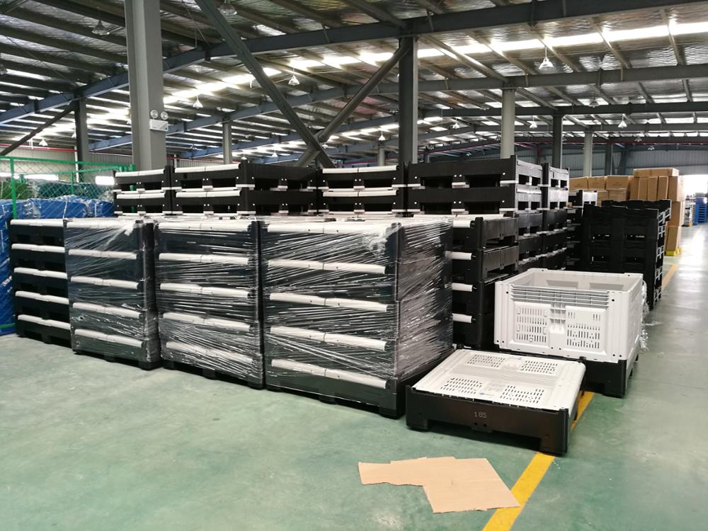 1200*1000*810mm Heavy Duty collapsible Industrial Storage Pallet Box