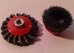 115mm M14 Bevel Brush Knot Wire Steel Wire Brush for Weld Cleaning Rough Surface