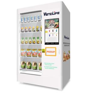 Wholesale Large Capacity Fresh Food Vending Machine 304SS Elevator Platform Dustproof from china suppliers