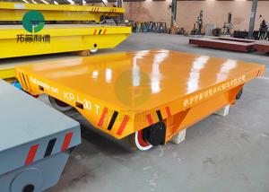 Wholesale 50ton Traverse Travelling Anti-Expolision Track Ac Powered Railway Vehicle For Molds Wth Steered Axles from china suppliers